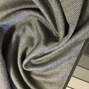 Gray With Brown Upholstery / Drapery Fabric | 57 Wide | By the Yard | Durable