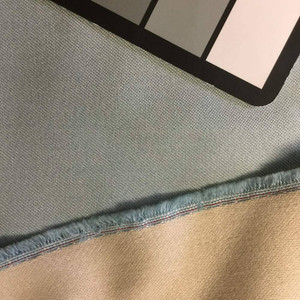 Muted Solid Blue Upholstery / Slipcover Fabric | 56 Wide | By the Yard | Durable