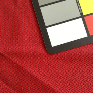 Red Micro Chevron | Upholstery and Drapery Fabric | 56 Wide | By the Yard