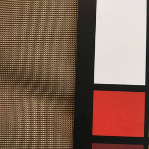 Brown Subtle Texture | Felt Backed Vinyl Fabric | 54 Wide | By the Yard | Durable