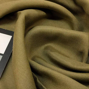 Solid Medium Brown Drapery / Slipcover Fabric | 58 Wide | By the Yard | Durable