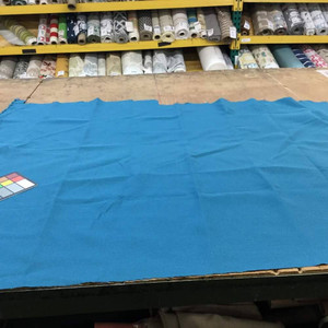 Teal Blue Basketweave Upholstery / Slipcover Fabric | 58 Wide | By the Yard