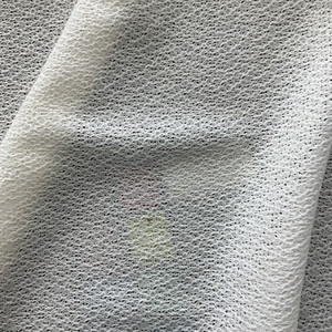 White Mesh Knit Upholstery Fabric | One Way Stretch | 55 Wide | By the Yard