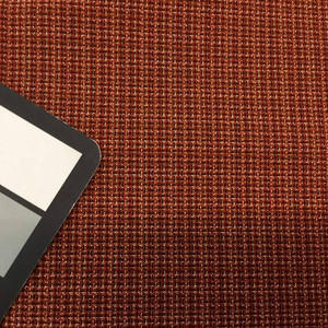 Muticolored Basketweave in Red, Black, Tan | Upholstery Fabric | 56 Wide | BTY