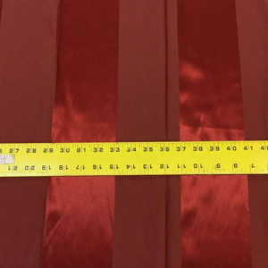 Vertical Wide Stripes in Red | Upholstery / Drapery Fabric | 56 W | By the Yard