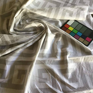 Large Scale Greek Key in Gray and White | Home Decor Fabric | 55 Wide | BTY