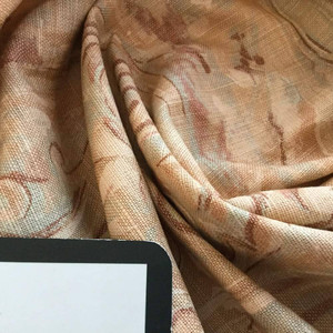 Rodin Ornate Stripes in Tan / Brown | Home Decor Fabric | 54 Wide | By the Yard