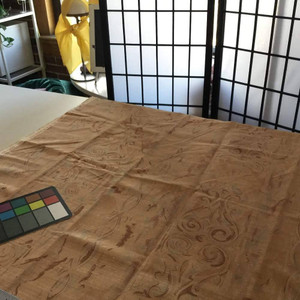 Rodin Ornate Stripes in Tan / Brown | Home Decor Fabric | 54 Wide | By the Yard