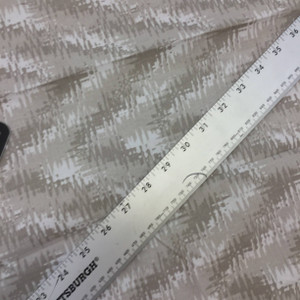 Abstract White and Taupe | Home Decor / Slipcover Fabric | 54 Wide | By the Yard