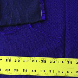 Violet Purple Herringbone Twill | Upholstery / Slipcover Fabric | 54 Wide | BTY