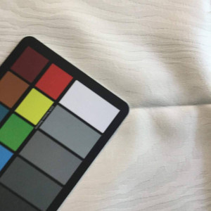 Creamy Off White Moire | Upholstery / Slipcover Fabric | 58 Wide | By the Yard