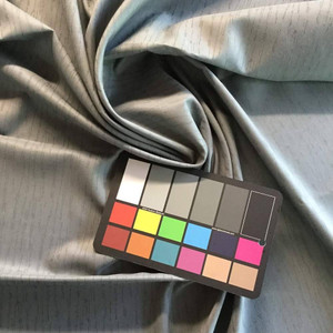 Muted Blue Sateen Drapery / Slipcover Fabric | 55 Wide | By the Yard