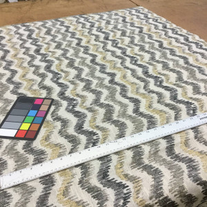 Shockline in Ash | Upholstery / Slipcover Fabric | 58 W | By the Yard | Durable