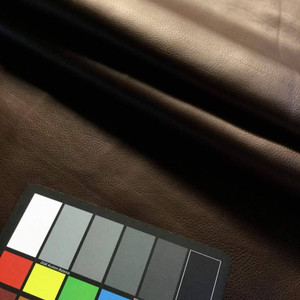 Dark Brown Faux Leather / PVC Vinyl | Upholstery Fabric | 54 Wide | By the Yard