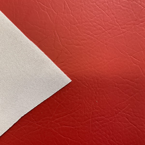 Richloom Fortress  Sunset Red Marine Vinyl Fabric  | 54" Wide | Sun & Salt Proof | Marine Vinyl