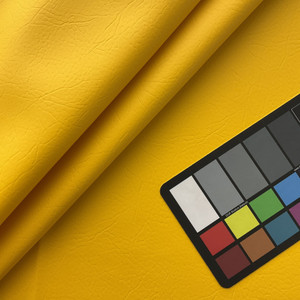 Richloom Fortress Sunshine Yellow Marine Vinyl Fabric  | 54" Wide | Sun & Salt Proof | Marine Vinyl