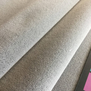 Smoke Gray | Velvet Upholstery Fabric | Home Decor | 54 Wide | BTY | Soft