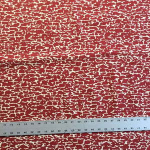 Abstract Red and Natural | Premier Prints | Home Decor Fabric | 54 Wide | BTY
