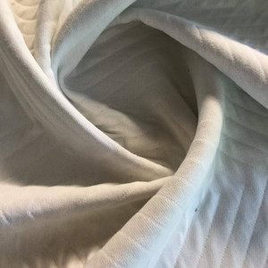 Wide Chevron in White | Heavy Duty Upholstery Fabric | 54 Wide | By the Yard