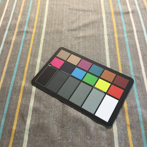 Horizontal Stripes Gray, Yellow, Blue | Slipcover / Curtain Fabric | 54 Wide