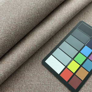 Mottled Red / Taupe | Heavy Duty Upholstery Fabric | 54W | By the Yard | Durable