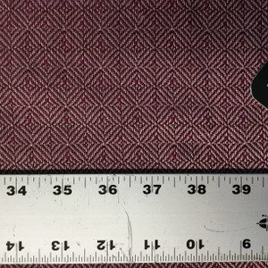 Grape and Pink Woven Diamonds | Upholstery Fabric | 54 Wide | By the Yard | Soft