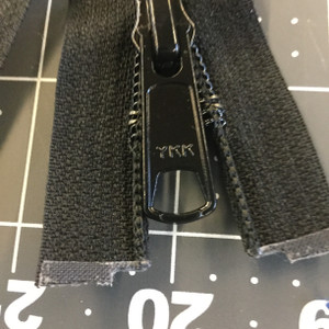 26.5" Separating Coil Zipper | Black | YKK Brand | Jackets