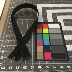 27" Separating Coil Zipper | Black | YKK Brand | Jacket Zipper