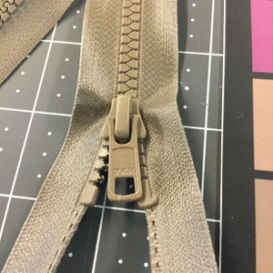 separating zipper