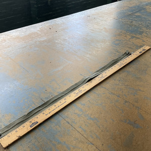 30" Separating Zipper | Foliage Green | Molded Plastic | IDEAL Brand | Jackets