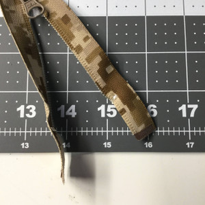 28 Inch Separating Jacket Zipper | Digital Desert Camouflage, Single Pull |