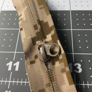 10.5 Inch Pocket Zipper | Digital Desert Camouflage, Single Pull | Pocket Zipper