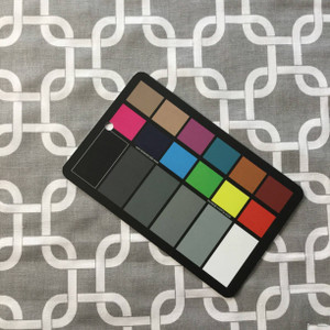 Linked Squares in Gray / White | Home Decor Fabric | Premier Prints | 45 Wide