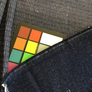 Subtle Stripes Navy Blue / White | Upholstery Fabric  | 54”  Wide | By the Yard