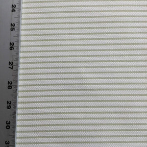 Duck Stripes in Spring Green | Slipcover / Drapery Fabric | 54 W | By the Yard
