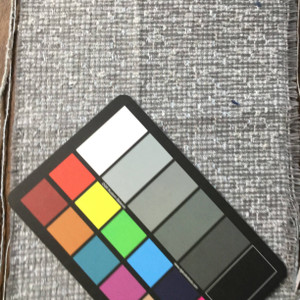 Mottled Gray Woven Fabric | Heavyweight Upholstery | 54W | By the Yard | Durable