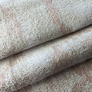 Pink / White Abstract Contemporary Fabric | Heavy Duty Upholstery | 54 Wide