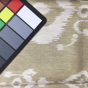 Ikat Tan / Beige | Home Decor Fabric | Mill Creek Fabrics | Drapery | 54 Wide