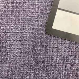Grape Purple Slub Weave Fabric | Heavyweight Upholstery | 54 Wide | By the Yard