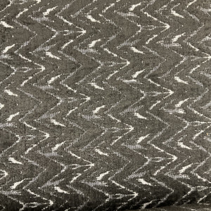 Brown Chevron Chenille Fabric | Heavyweight Upholstery | 54 Wide | By the Yard