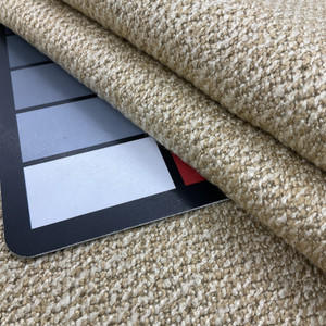 Yellowish Beige Textured Chenille Fabric | Heavy Duty Upholstery | 54 Wide | BTY