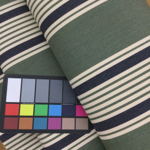 4995-0000 | Ashford Forest Striped  Sunbrella | 46 Inch | Marine And Awning Fabric