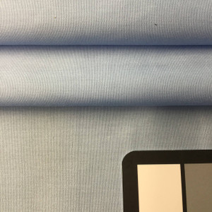 Baby Blue Poly/Cotton Fabric | Apparel | Slipcover | Curtains | 60 W | BLOWOUT