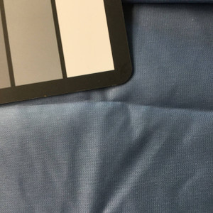Stone Blue Poly/Cotton Fabric | Apparel | Masks | Lining | 45 W | BLOWOUT ITEM