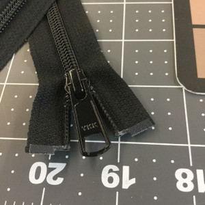 coil separating zipper 26