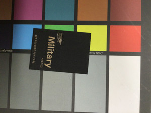 Gore Military Fabrics Care Labels | Black | Sew-in Apparel Wash Instructions Tags