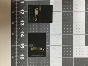 Gore Military Fabrics Care Labels | Black | Sew-in Apparel Wash Instructions Tags