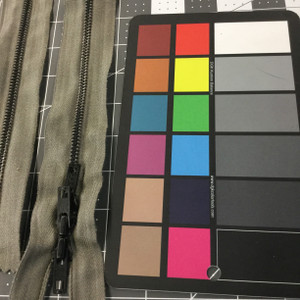 42.5 Metal Zipper - 3 pulls | Foliage Green | Military Repair | Duffel Bag