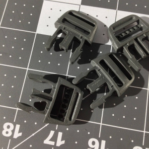 3/4" / 20mm Foliage Green Plastic Military Style Buckle (Male) | Use with MILL-1120 (Female)