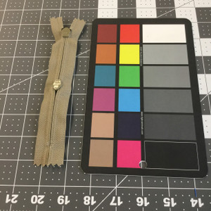 2 pack - 6" Size 5 Coil Zipper - 2 pulls | Tan  | YKK Brand | Bags / Pockets